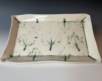 Handmade Wheel-thrown Stoneware Porcelain Bowl with Drippy Blue Glaze. Serving or Centerpiece, Unique Kitchen or Tableware. Artisan Pottery