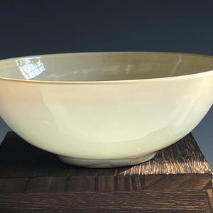 Handmade Wheel-Thrown Porcelain Crystalline Glaze Bowl for Tableware, Modern Decor, Wish Bowl, Crystal and Gemstone Display Dish, Altar