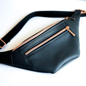 Fanny pack rose gold best sale