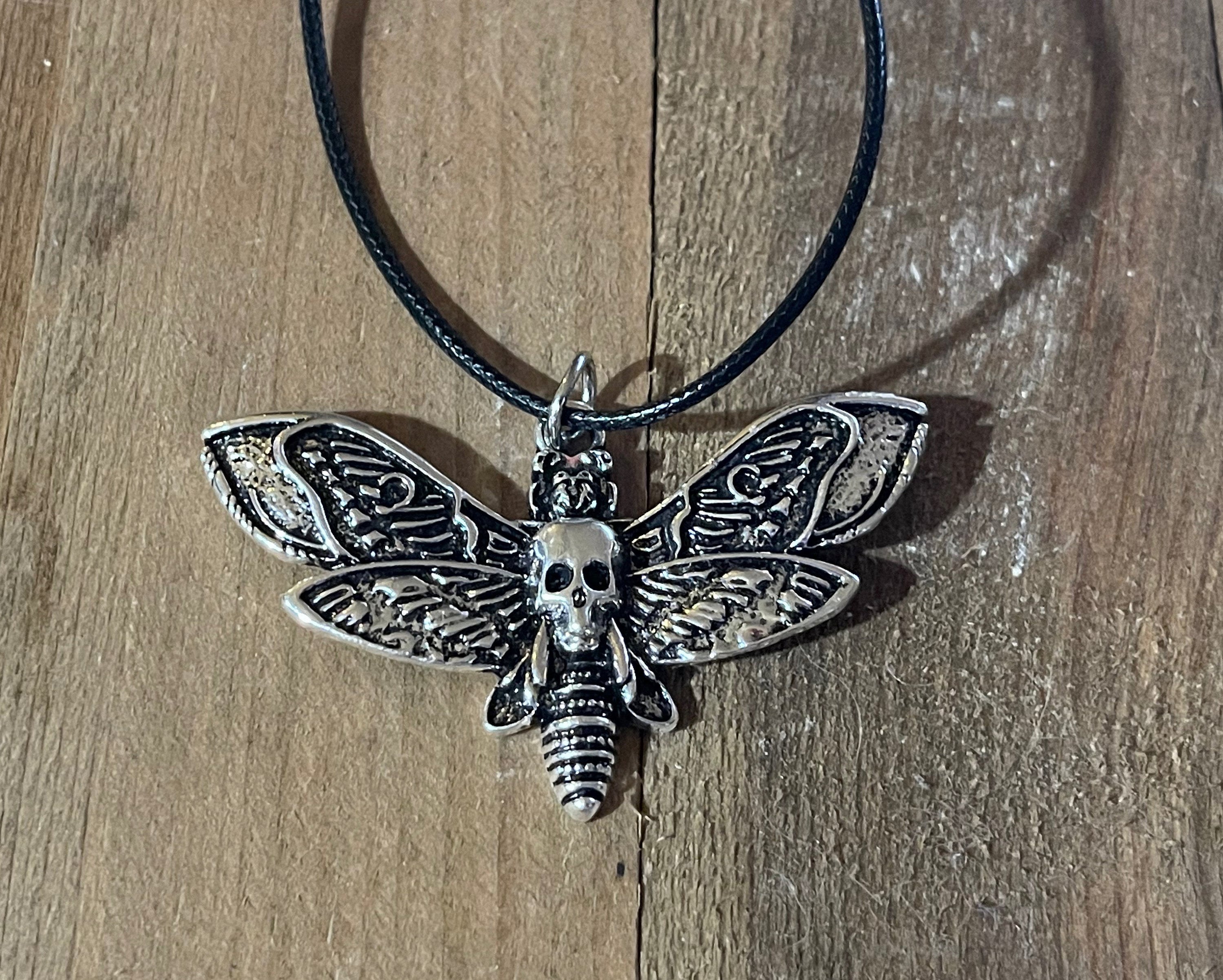 Death head moth necklace deals