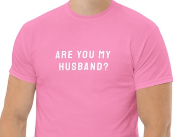 ¿Eres mi marido? Camiseta para hombre, Regalo para hombre gay, Gay divertido, Para novio, Camisa del orgullo gay, Camisa LGBT, Camisa queer