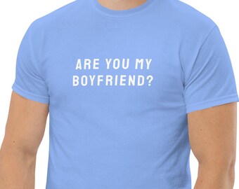 ¿Eres mi novio? Camiseta para hombre, Regalo para hombre gay, Gay divertido, Para novio, Camisa del orgullo gay, Camisa LGBT, Camisa queer