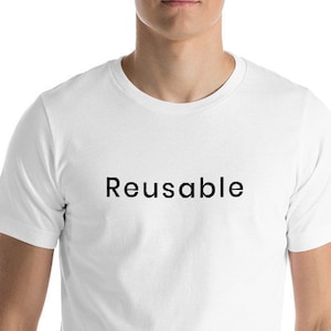 Reusable Gay Tshirt / Gift for Gay Man / Funny Gay / For Boyfriend / Gay Pride Shirt / Gay Birthday / Gay Bottom