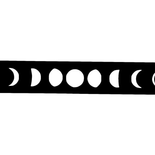 Circular Moon Phases Stencil - Etsy