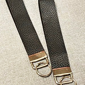 Black keychain wristlet key fob Faux leather wristlet keychain lanyard for wrist Keychain wristlet strap Accessories Handmade wrist keychain