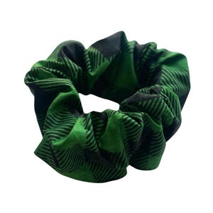 Jade Noelle XL Scrunchie Jumbo plaid fabric scrunchies oversized checkered hair Scrunchie for women Christmas gift ponytail hair accessories
