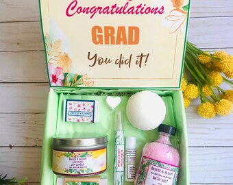 Graduation Gift, Congrats Grad Spa Gift, Spa Gift for Graduation, Congratulations Gifts, Gift for Grads, Spa Gift set, Spa Gift Box, Gifts