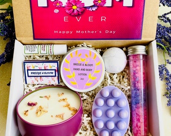 Mothers day spa gift box | Mothers day spa gift set | Best Mom Ever | Mothers day gift | Gift for mom | Gift for Mom | Spa gift Basket