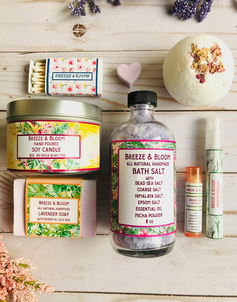 Thank You Gift Set Gift for Thank You Spa Gift Basket Spa Etsy