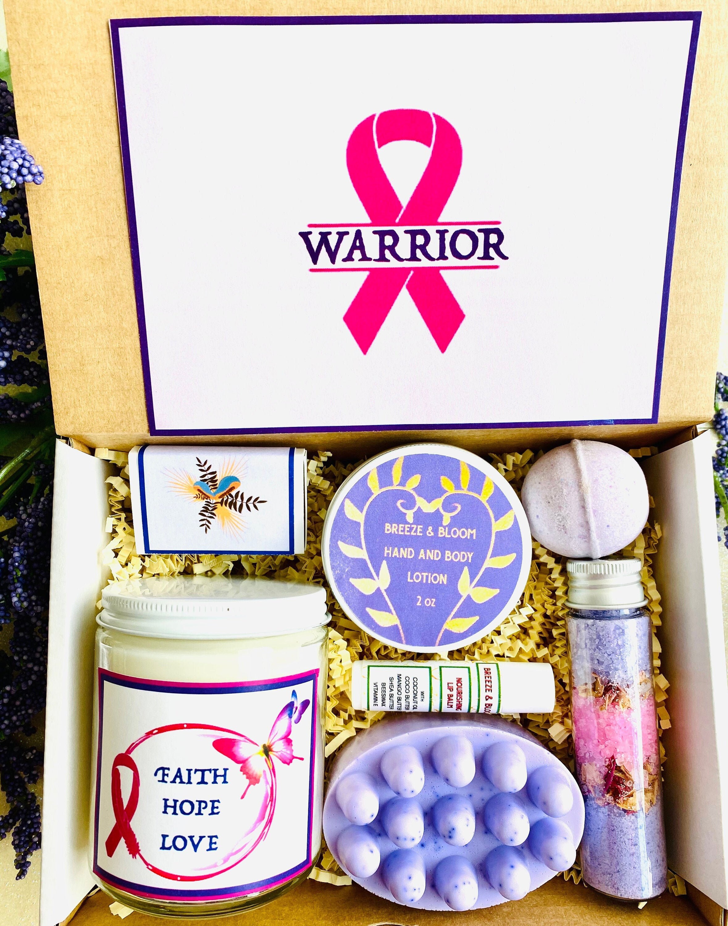 Cancer Gift Basket for Women Cancer Gift Box Cancer Care Etsy