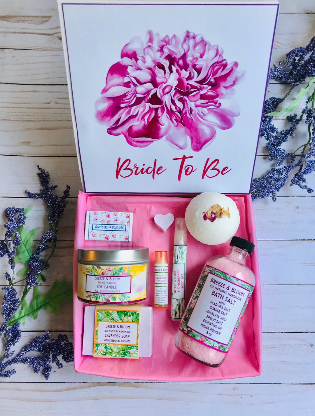 Bride to Be Gift Set Spa Gift Set for Bride Spa Gift Box for Etsy