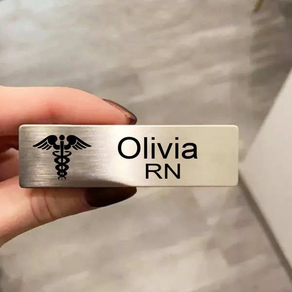 Nurse Name Tag - Etsy