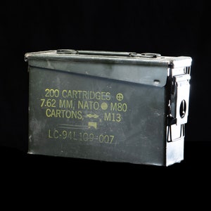 Military Ammo Metal Case