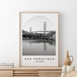 Golden Gate Bridge Fine Art Fotografie - San Francisco Foto - Kalifornien Reisefotografie - Golden Gate Bridge Print - Wandkunst
