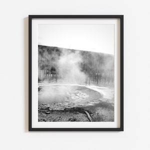 Yellowstone Photo - National Park poster print - Yellowstone Upper Falls Photo - Wyoming Photo - Wall decor - Wall Poster -5x7, 8x10, 11x14