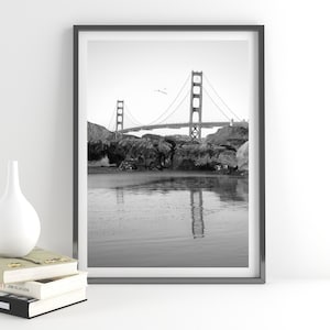 Golden Gate Bridge Fine Art Photography - San Francisco Foto - Kalifornien Reisefotografie - Golden Gate Bridge Print - Wandkunst Foto