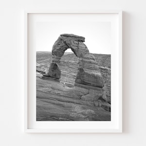 Arches National Park Fotodruck - Delicate Arch - Utah Poster - National Park Print - Utah Landschaft - Fotodruck - Wandkunst - Wanddeko