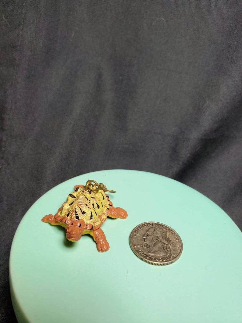 Tortoise and Turtle Dangle Earrings Style K