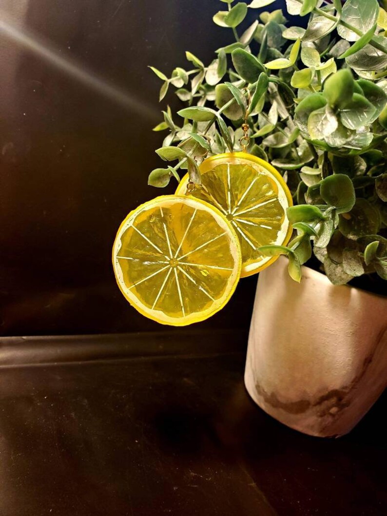 Lemon Slice Earrings *Seconds Due to Supplier Issues*