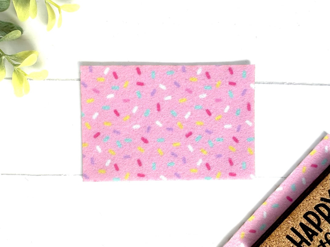 Sprinkles Rug Miniature Sprinkles Doormat Rug | Dollhouse Doormat | Tiered Tray Decor ...