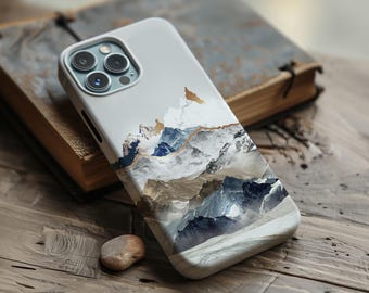 Mountain Phone Case for iPhone 17e 17 16e 16 15 14 13 12 11 Samsung Galaxy S26 S25 S24 S23 S22, S21 Ultra, Travel, Wanderlust gift idea