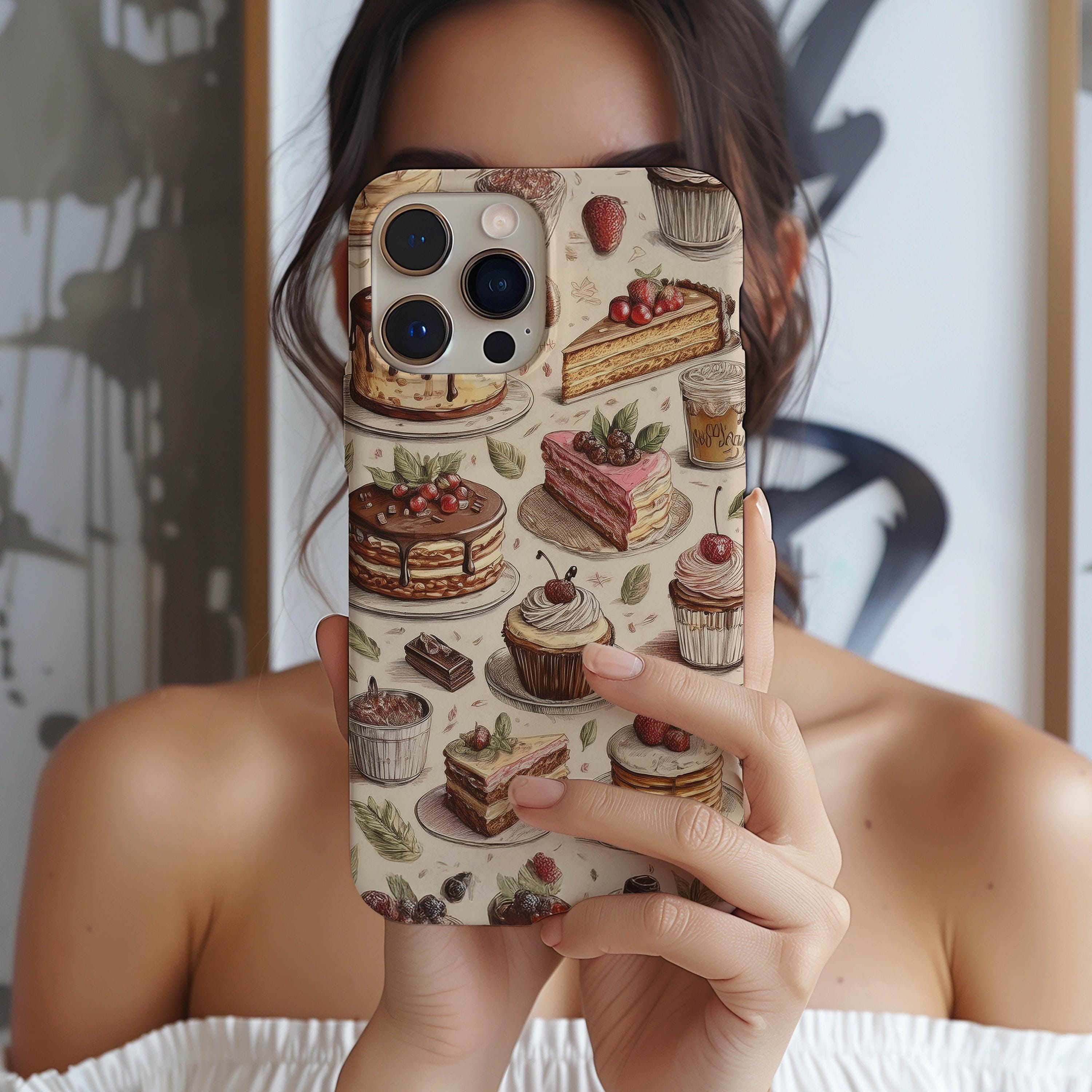 iPhoneアクセサリー cake Cake iPhone Case - Etsy Canada