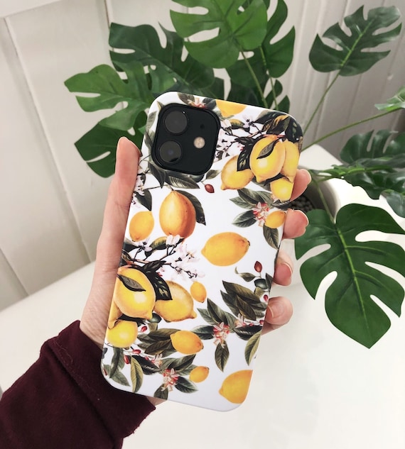 アップルレモン⭐︎ レモンの携帯ケースはiPhone 16e 16 15 14 13 12 11、Samsung