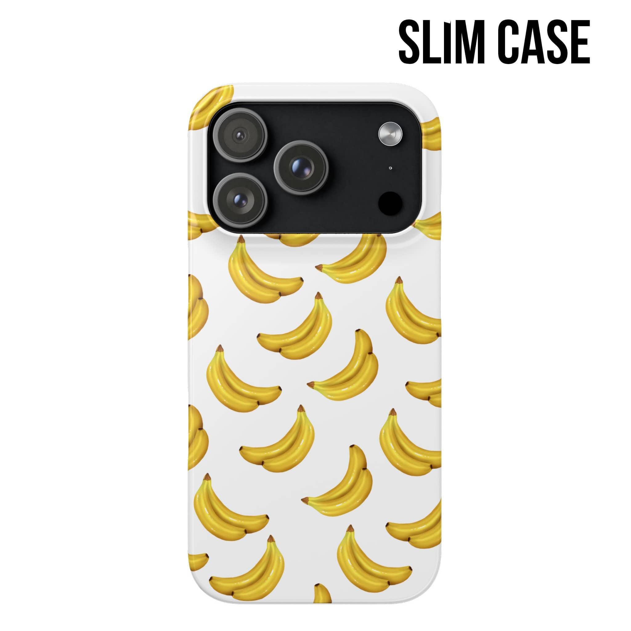 Banana Phone Case for iPhone 17e 17 16e 16 15 14 13 12 11 Samsung