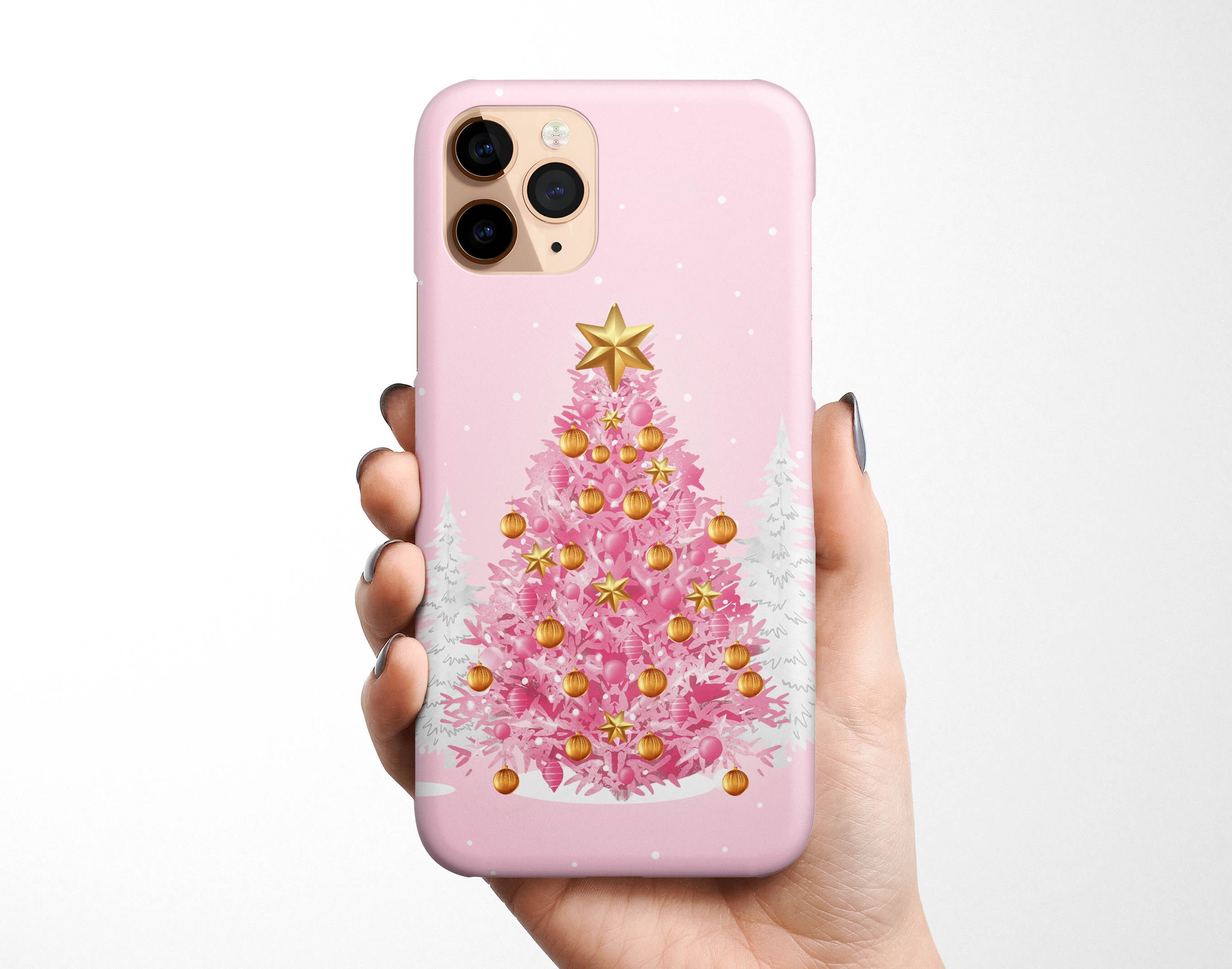  iPhone 13 Christmas Tree Ornaments Holiday Pattern Xmas Ornament  Case : Cell Phones & Accessories