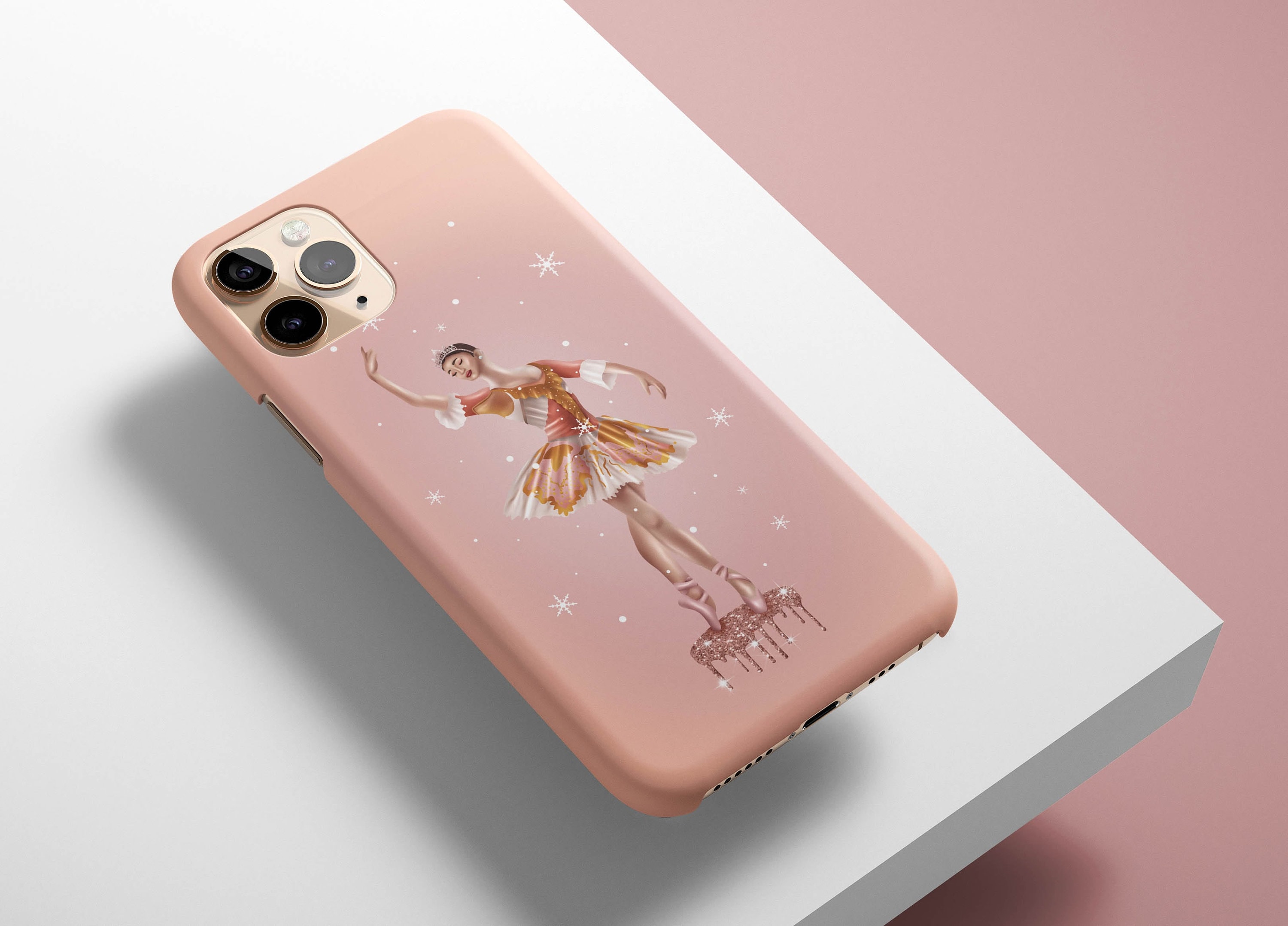 Ballerina:iPhoneケース Urban Sophistication】 Ballerina：iPhoneケース16Pro