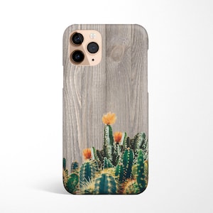 Cactus Wood Texture Phone Case available for iPhone 16e 16 15 14 13 12 Samsung Galaxy S25 S24 S23 S22 S21 S20, Note 20 Note 10 gift for her