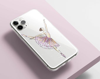 Ballet Clear Phone Case iPhone 16e 16 15, 14 13 12 11