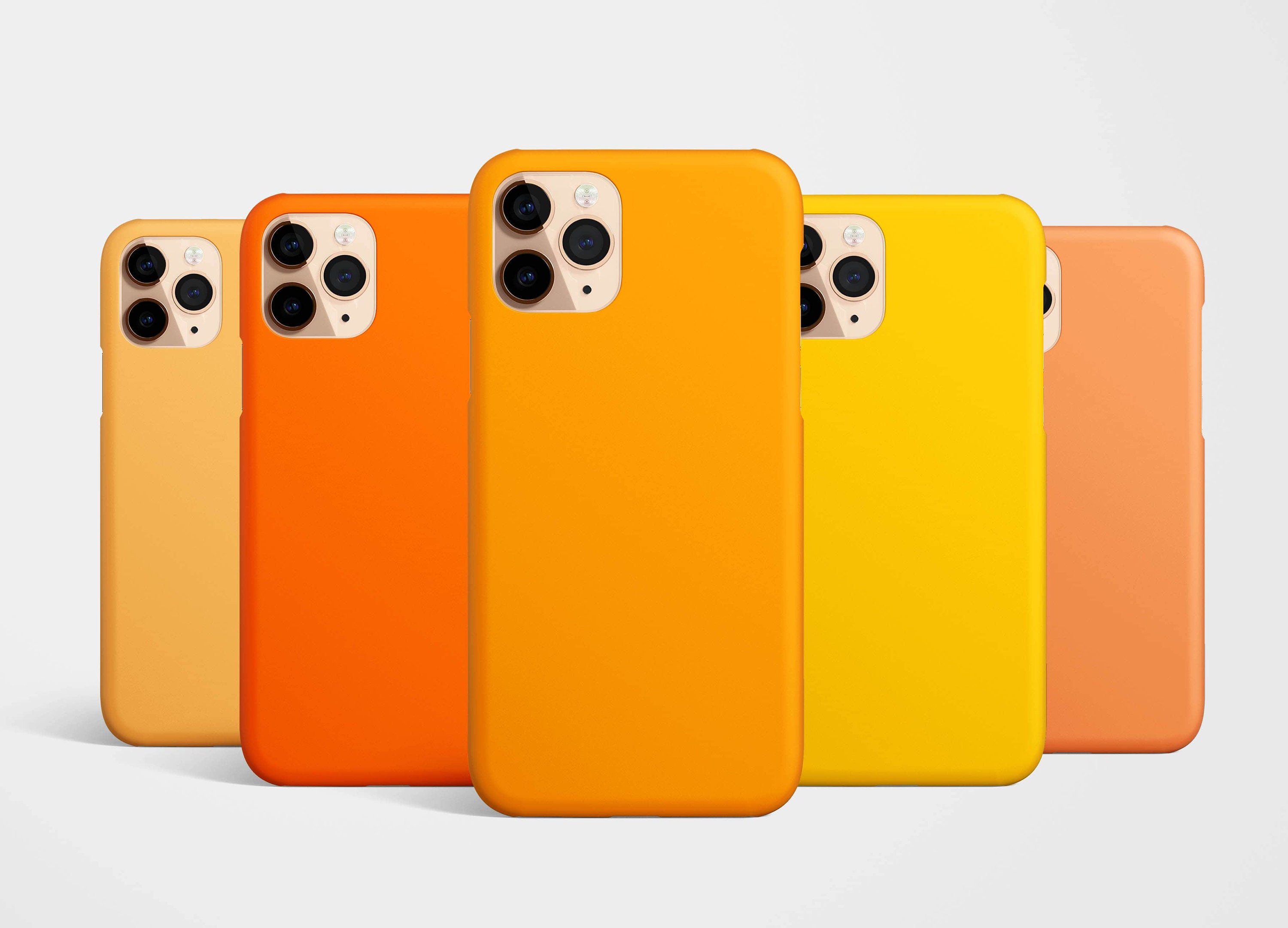 Bright Orange Color Phone Case iPhone 17e 17 16e 16 15 14 13 12