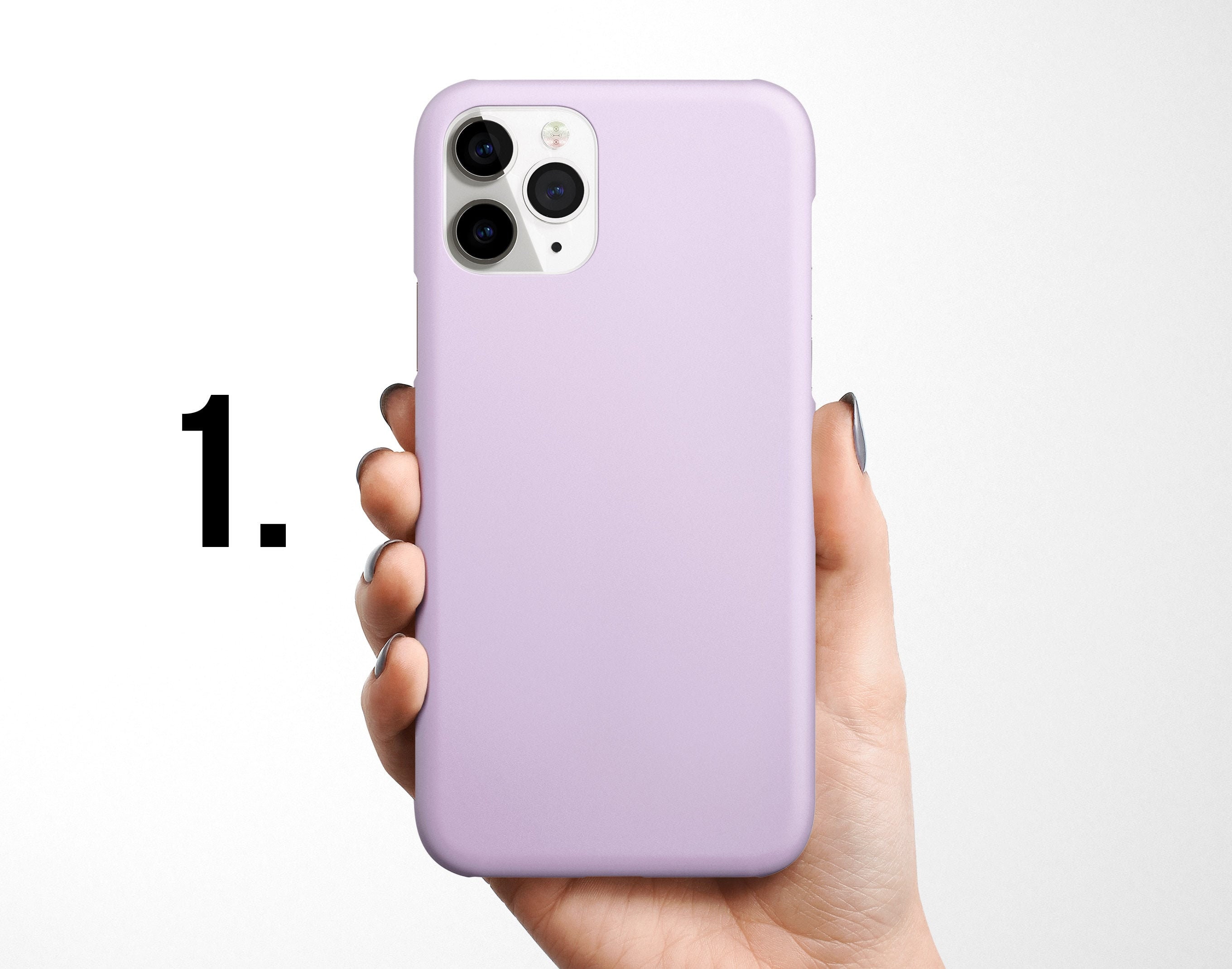 ラベンダーカラーの携帯ケース iPhone 17e 17 16e 16 15 14 13 12