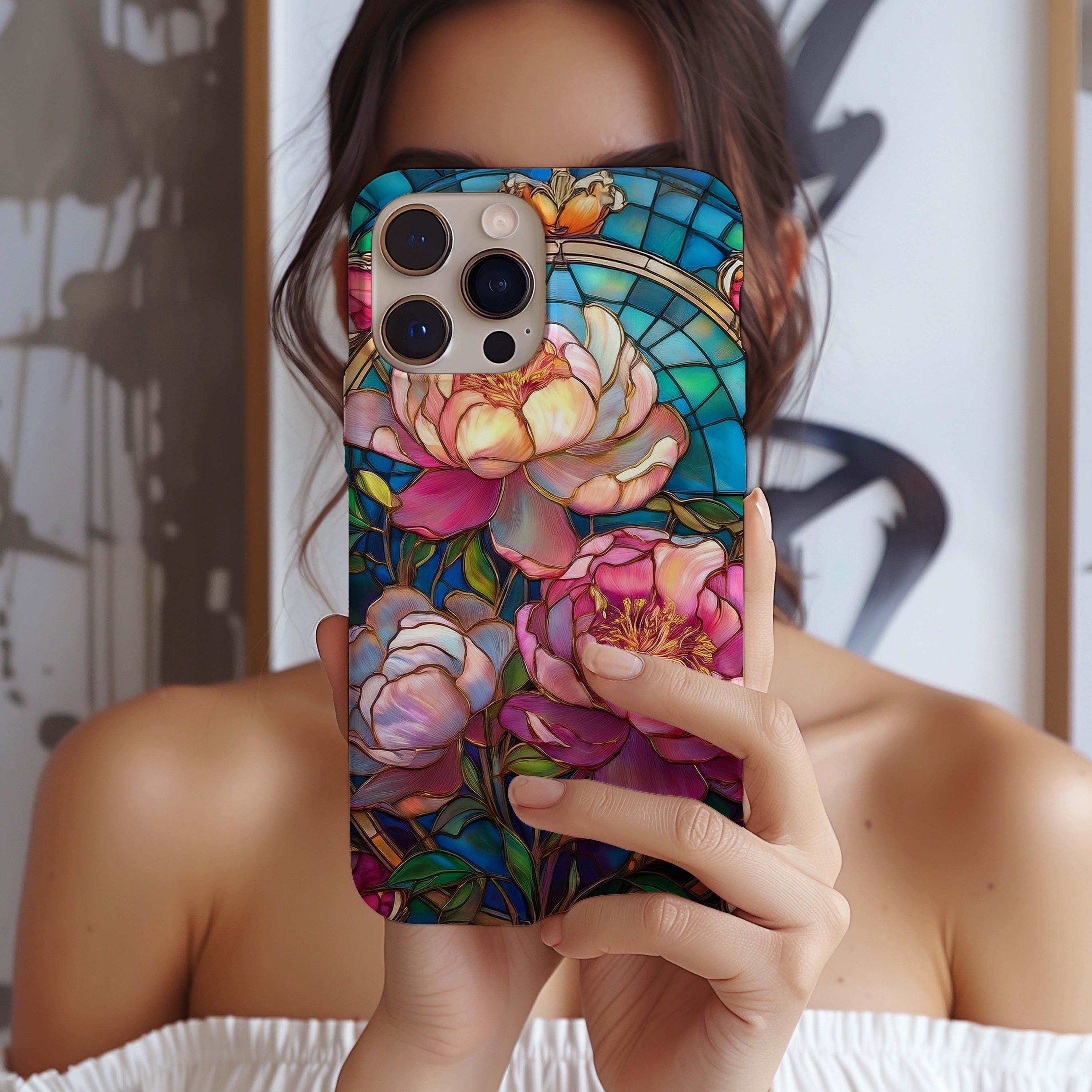 Peony iPhone Case - Etsy