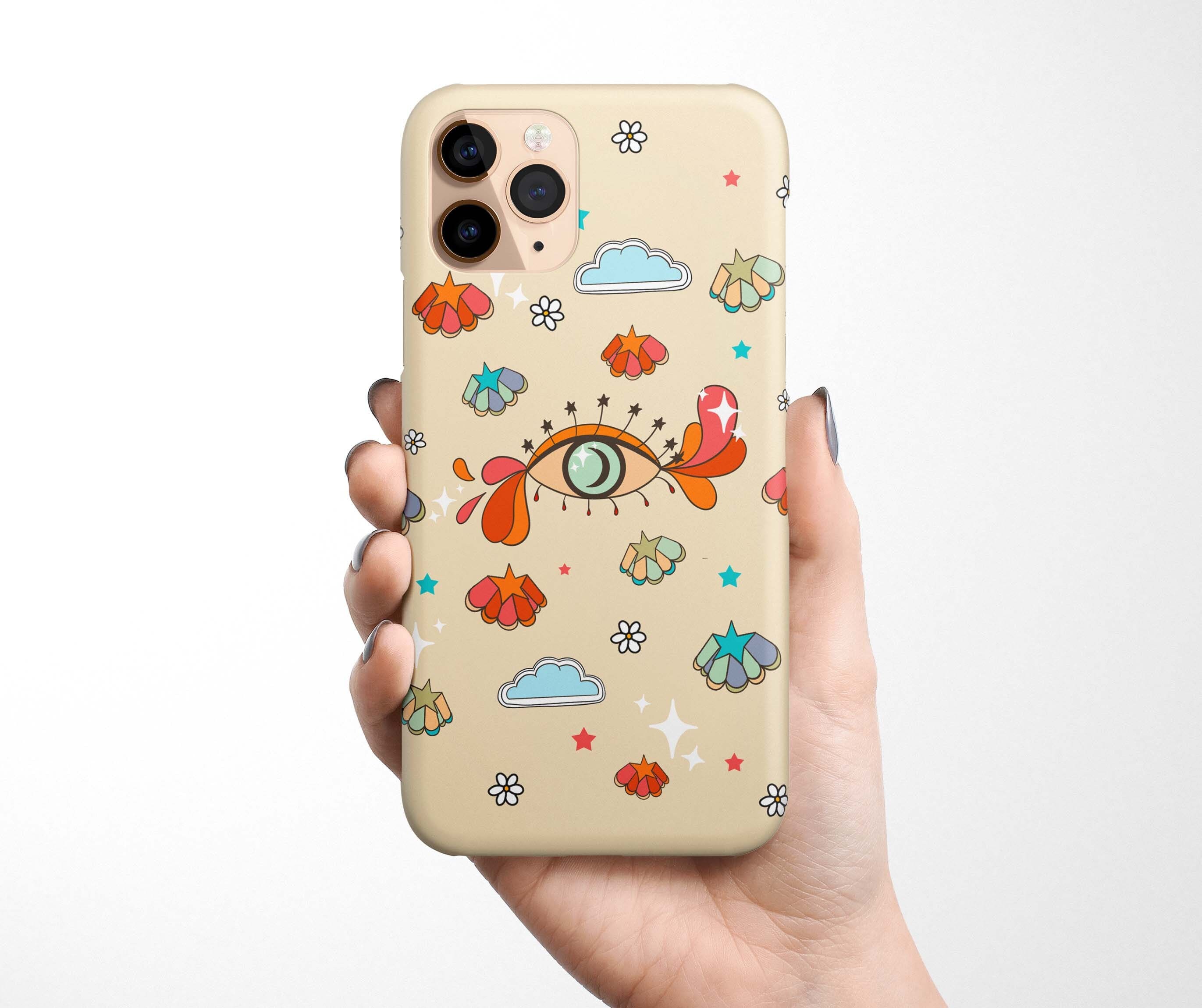 Retro 70s Groovy Phone Case iPhone 16e 16 15 14 13 12 11