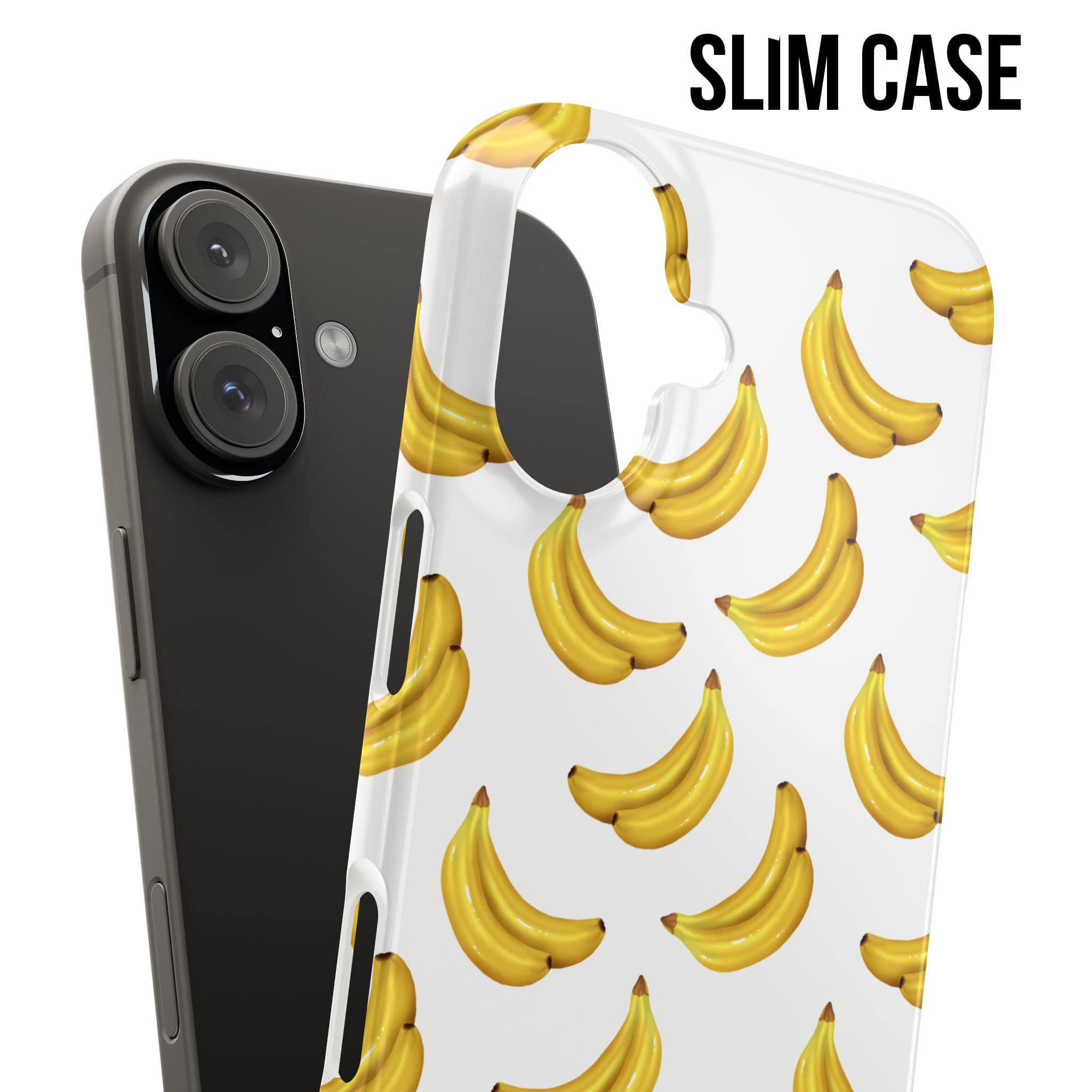 Banana Phone Case for iPhone 17e 17 16e 16 15 14 13 12 11 Samsung