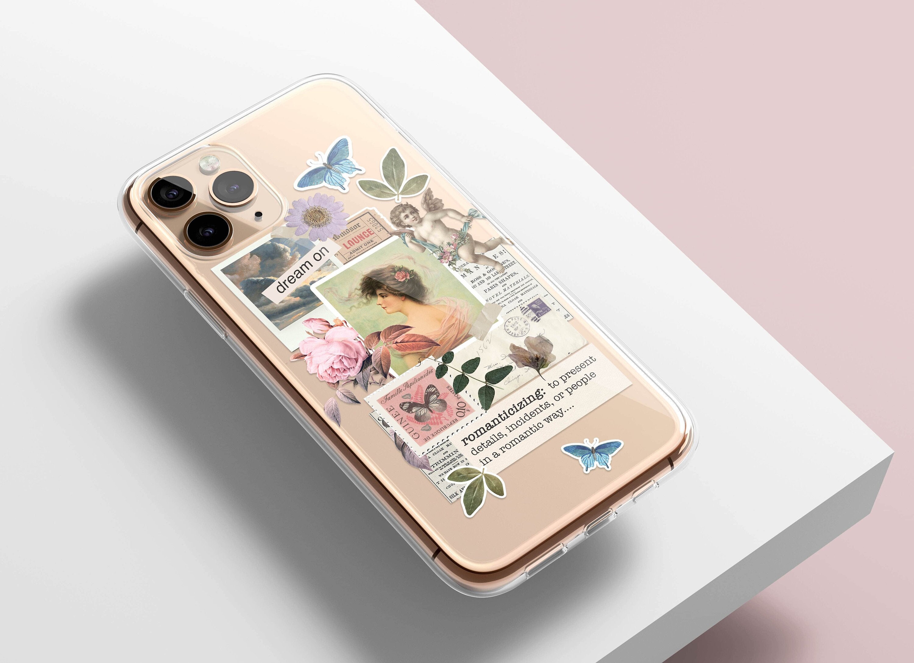 Vintage Clear Phone - Etsy