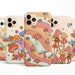 Mushroom Retro 70s Groovy Phone Case for iPhone 14 13 12 11 Samsung S22 groovy phone case retro print cas, smiling flowers, mushroom, smiley 