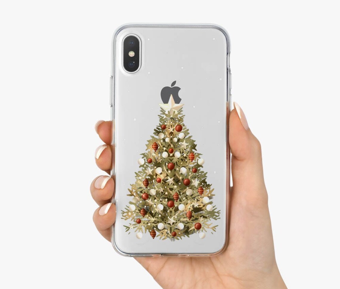 Christmas Tree Phone Case for iPhone 17e 17 16e 16 15 14 13 12 11 ...