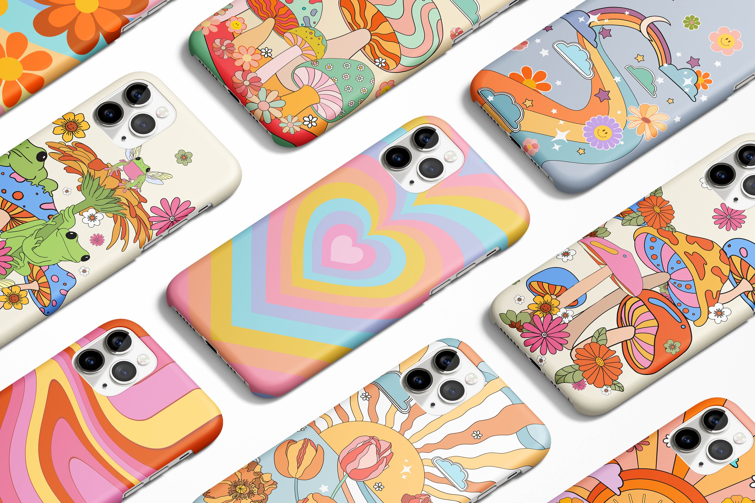 iPhoneケース DEUXIEME CLASSE - SMILE patched iphone cover Amazon.com: Ospavbinez Light Purple Smile Face Case
