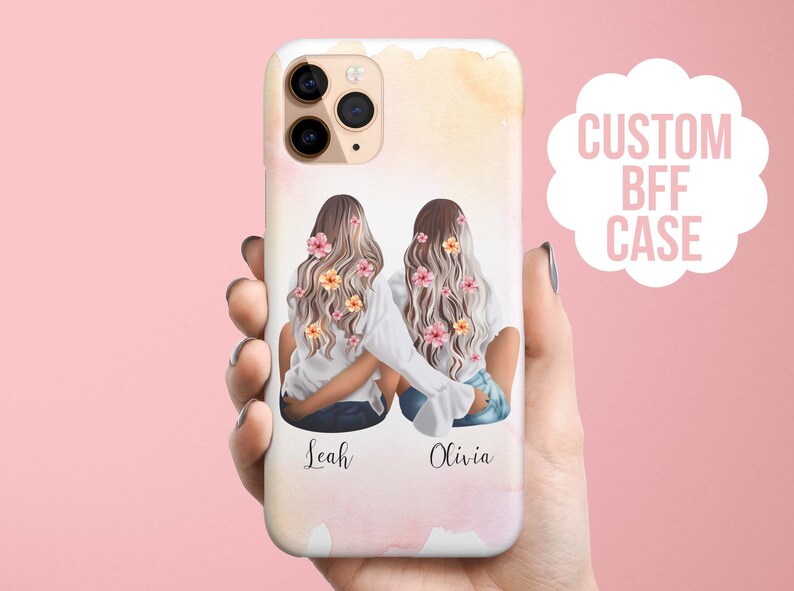 Super Custom BFF Phone Case Available for Iphone 13 Pro Max Etsy UK