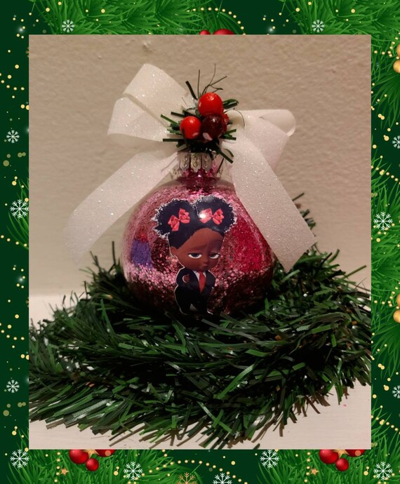 boss baby christmas ornament