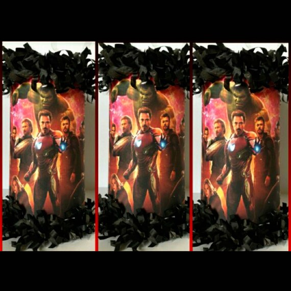 Avengers minipinatas, Avengers birthday, Avengers party, Avengers giftbags, Avengers favors, Avengers party favors, Avengers Il_570xn