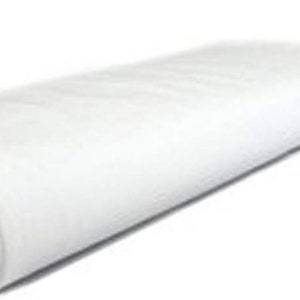 May include: A white roll of tulle fabric, perfect for crafting, decorating, or adding a touch of elegance to any project.