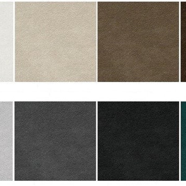 Suede, Upholstery Solid Micro Suede Fabric by the Yard / 58” Width / 8 Colors / Sold by the Yard / Apparel, Clothing, Costume, Accessories