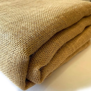Burlap Premium Natural Vintage Jute Fabric 40 Inches Wide -5 Yards Fold