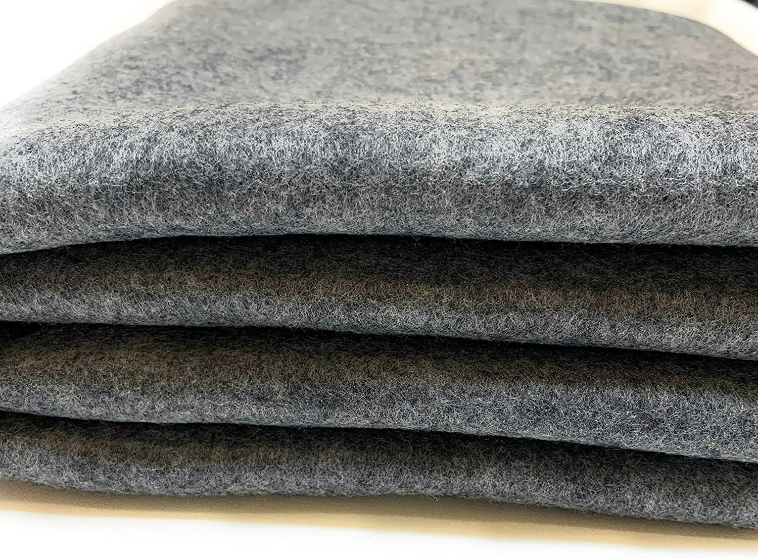  Smoke Gray Premium Felt Fabric - by The Yard : Arts, Crafts &  Sewing