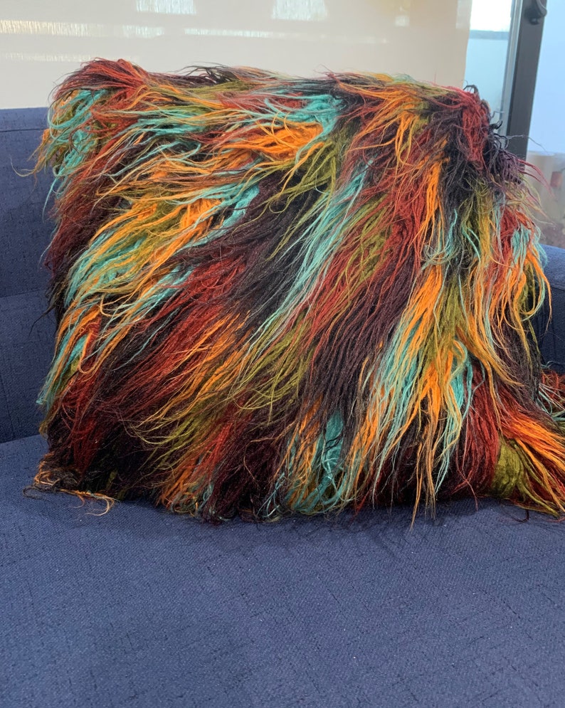 FauxFake Fur 60 Wide Colorful Sold by The Yard Luxury Shag