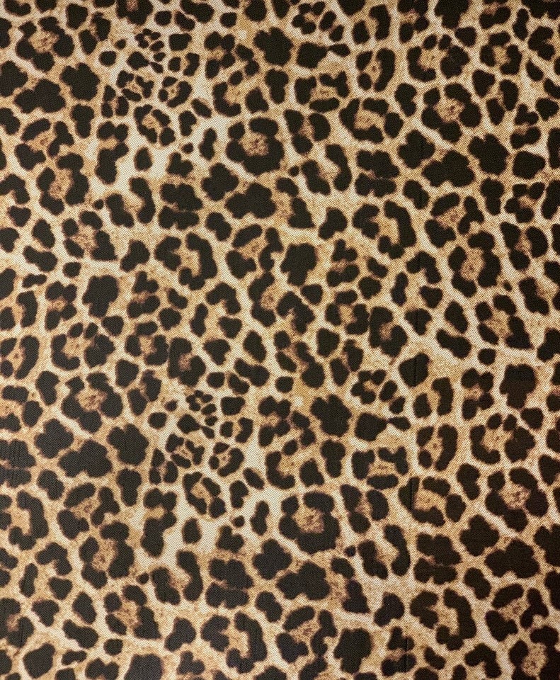 LEOPARD POWER MESH cheetah / 62 Wide /taupe Color - Etsy